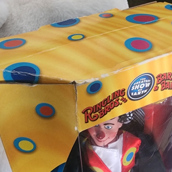 Ringling Bros & Barnum & Bailey Circus David Larible Clown Doll Original Box - Picture 5 of 5